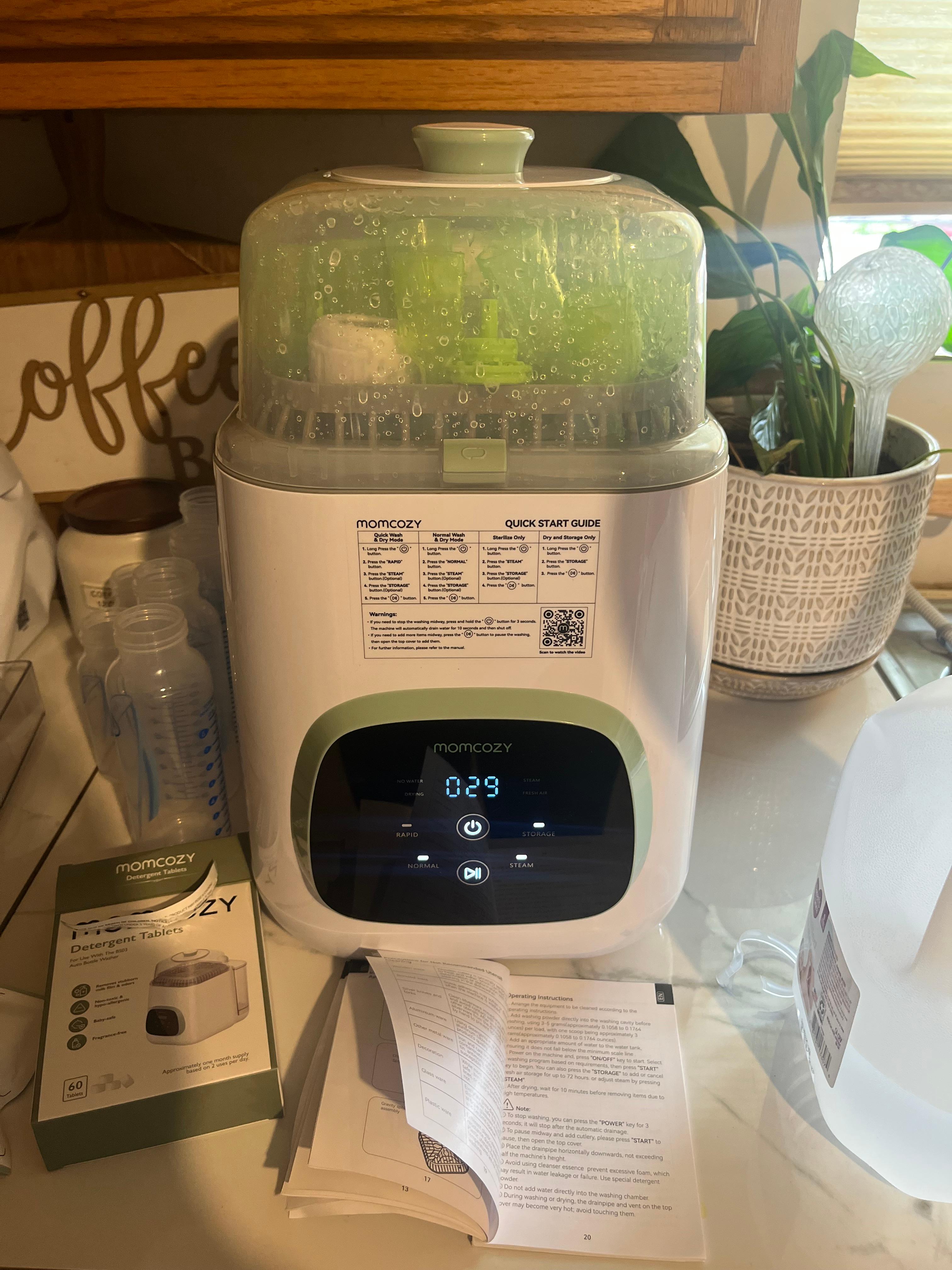 Watch Momcozy Bottle Washer, Sterilizer & Dryer | Mom Must-Have on